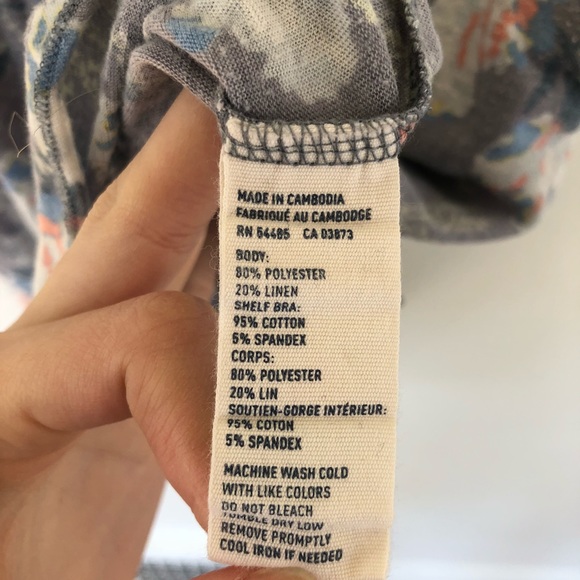 AEO Floral Tank - Picture 4 of 5